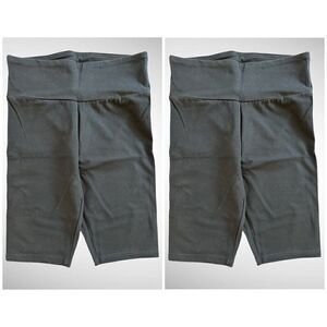 Bundle Set Wild Fable Biker Shorts in Black Size S (Junior)